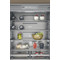 Whirlpool Kombinētais ledusskapis/saldētava Iebūvējams WH SP70 T262 P Pelēks 2 doors Perspective open