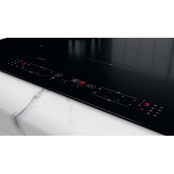 Whirlpool Kookplaat WL B2977 NE Zwart Induction vitroceramic Lifestyle control panel