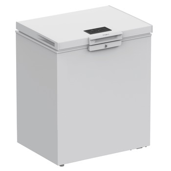 Whirlpool Mraznička Volně stojící W3RHS14DW Bílá Perspective