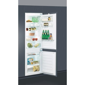 Whirlpool Kombinerat kylskåp/frys Inbyggda ART 66001 White 2 doors Perspective open