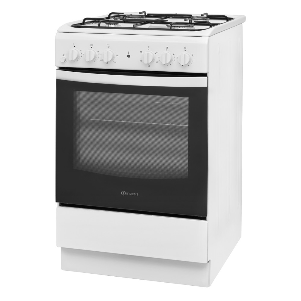 Indesit Tűzhely IS5G4KHW/E Fehér Gáz Perspective