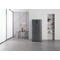 Whirlpool Fridge-Freezer Combination Free-standing W84BE 72 X UK 2 Inox 2 doors Perspective