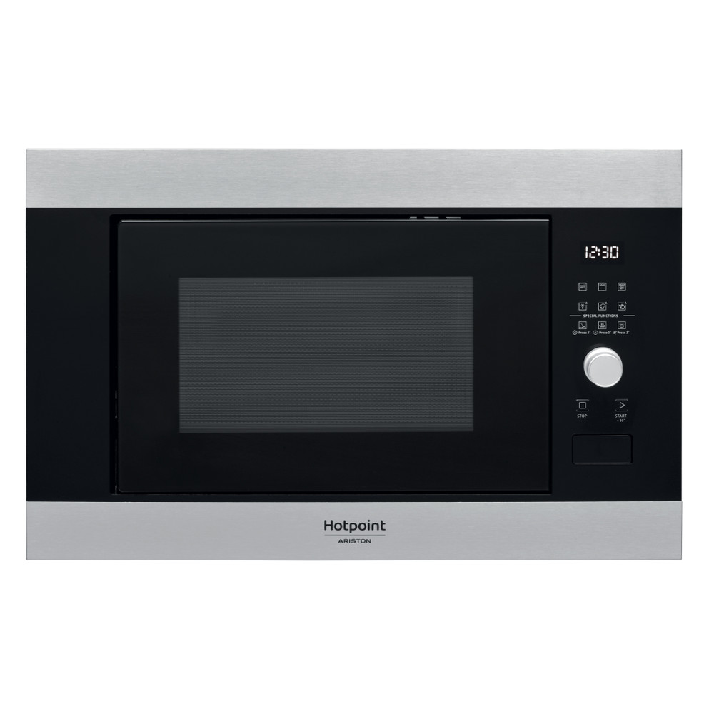 Hotpoint_Ariston Four micro-ondes Encastrable MF20G IX HA.1 Acier inoxydable Electronique 20 Micro-ondes + gril 800 Frontal