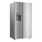 Whirlpool Side-by-Side Free-standing WHG2 6573W X4UK Pearl Inox Frontal