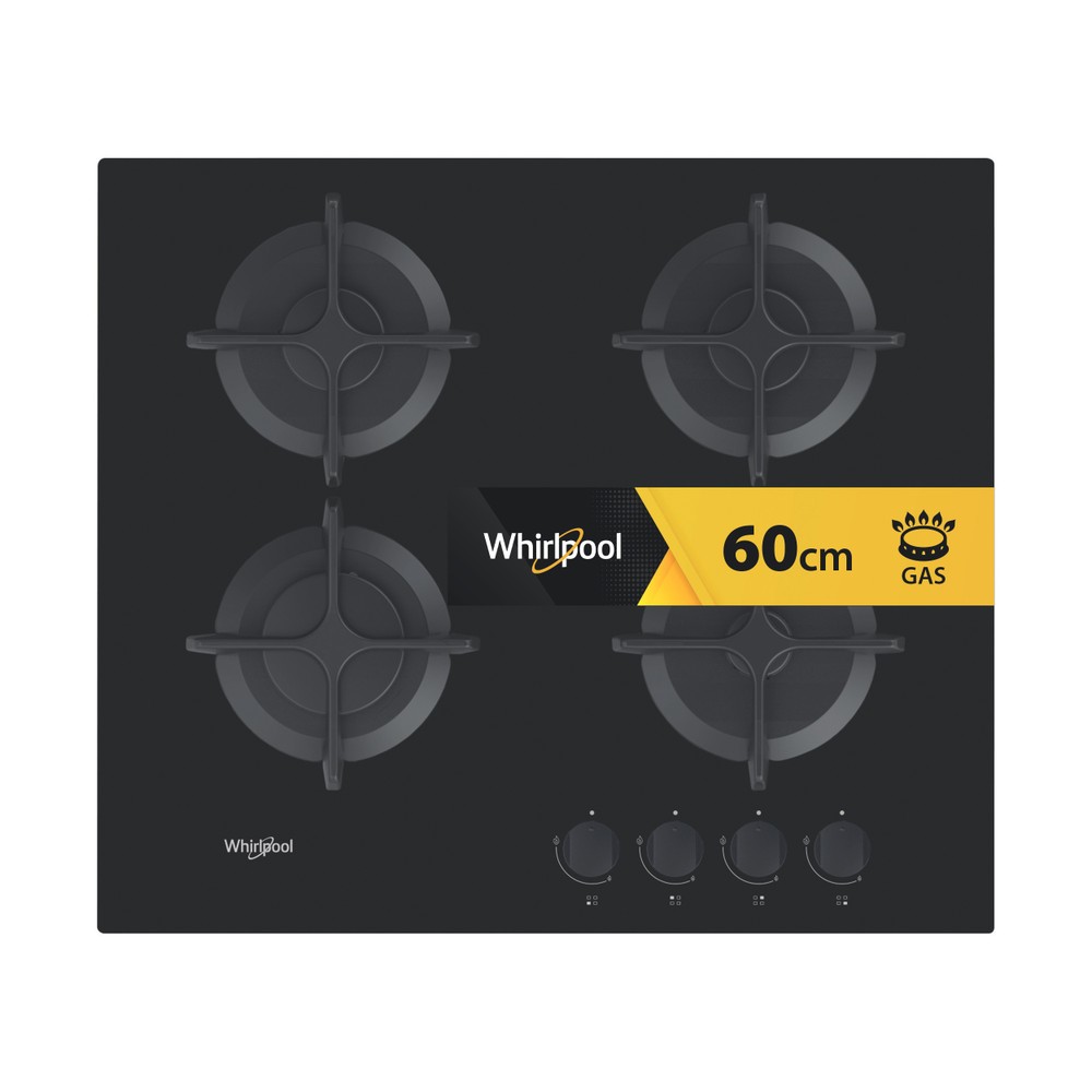 Whirlpool Encimera GOB 616/NB Negro Gas Hero image