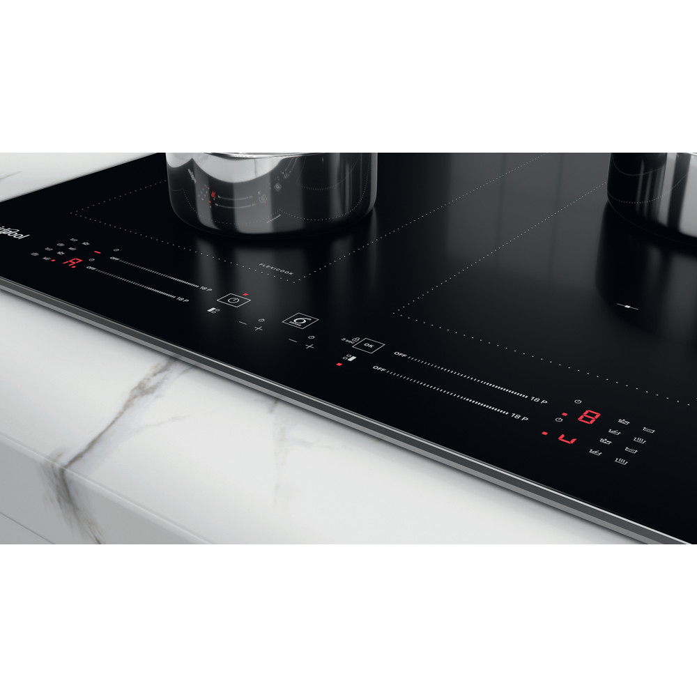 Whirlpool Varná doska WL S8560 AL Čierna Induction vitroceramic Lifestyle control panel