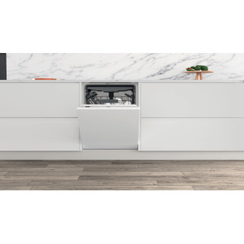 Whirlpool Lavavajillas Encastre WIC 3C34 PFE S Full-integrated D Lifestyle frontal open