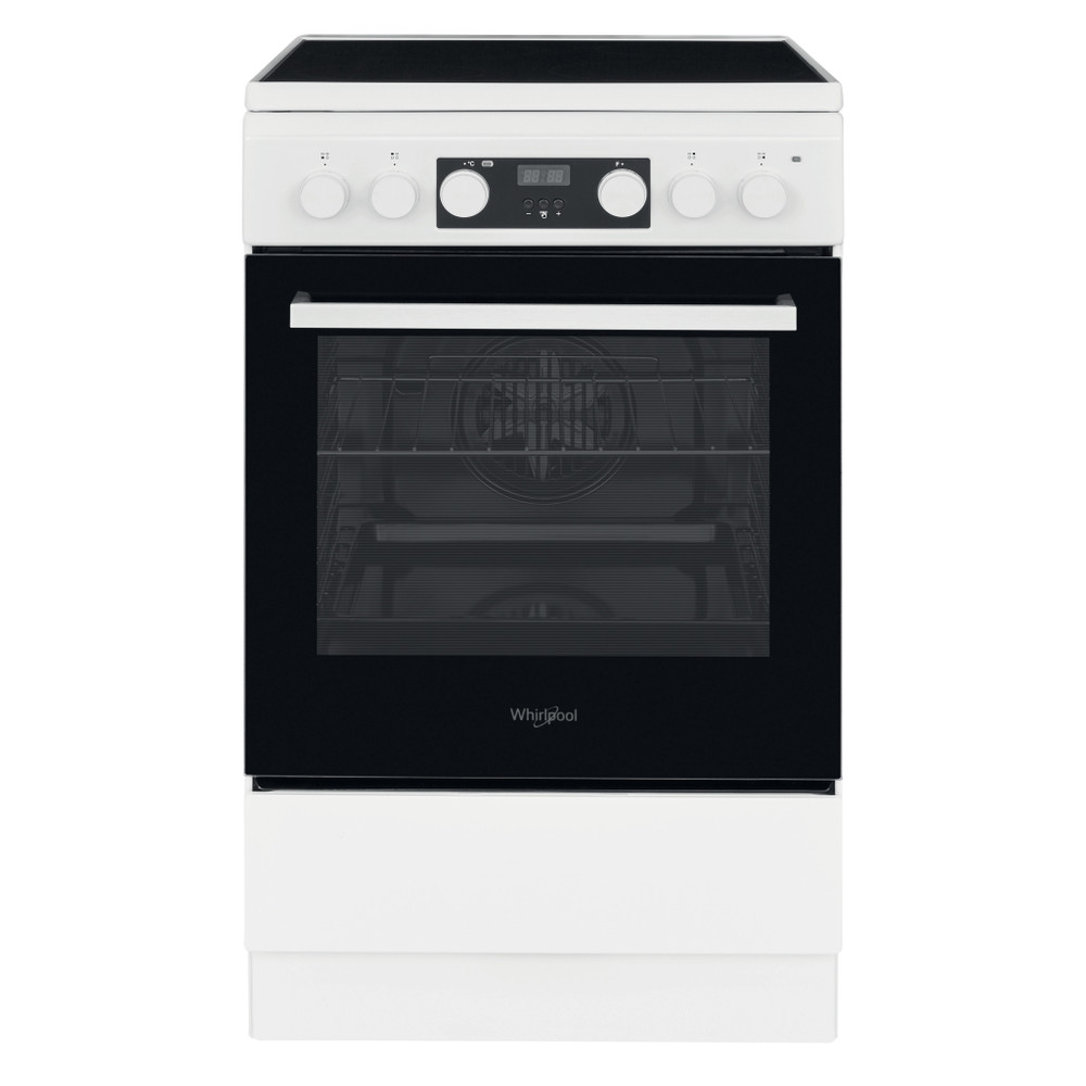 Whirlpool Tűzhely WS5V8CCW/E Fehér Electrical Frontal