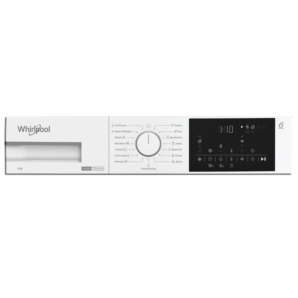 Whirlpool Torktumlare SD 9BD W EE White Program