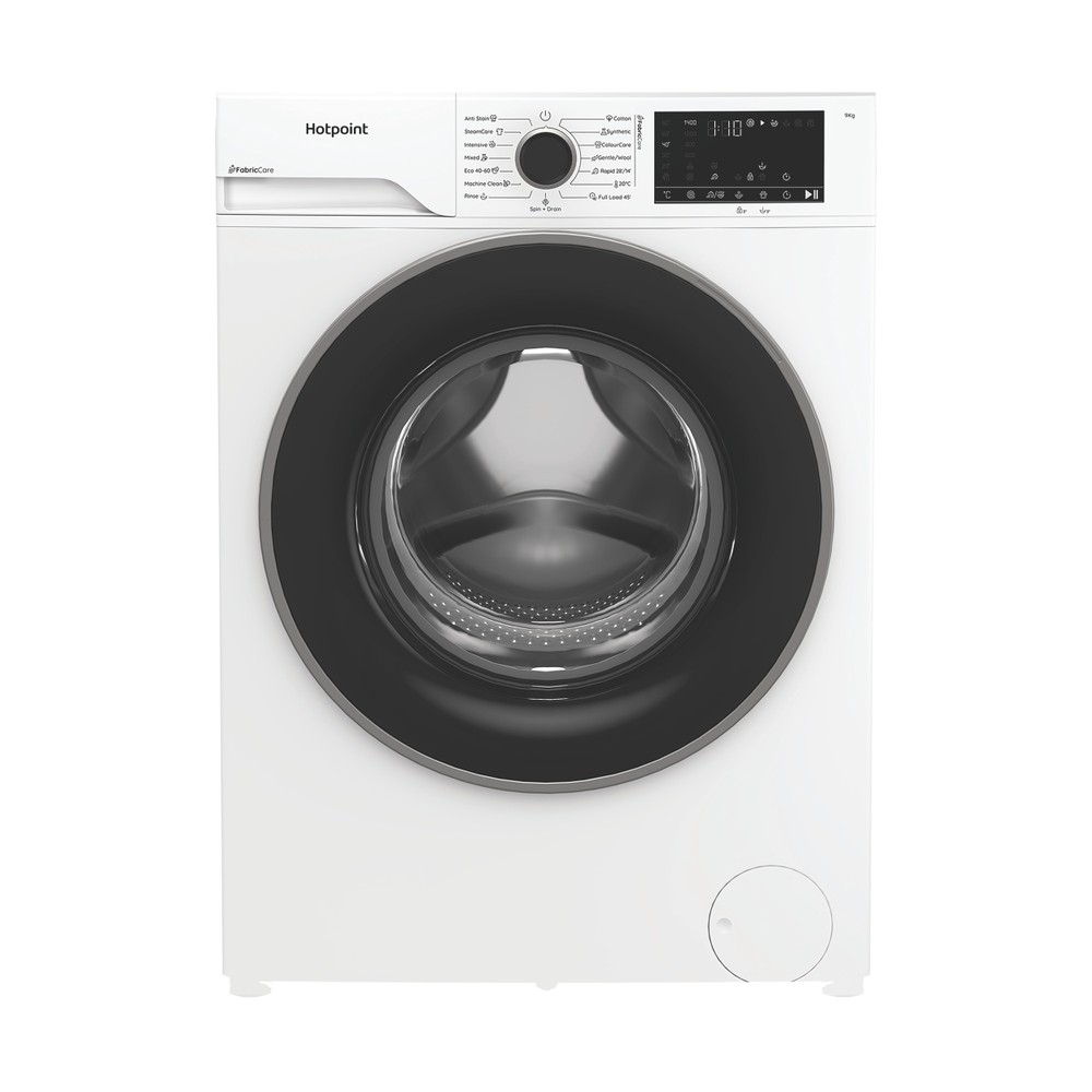 Hotpoint Перална машина Свободностоящ HB 93 CARE EE Бял Предно зареждане A Frontal