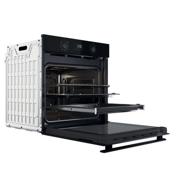 Whirlpool Rúry Vstavané OMR58HU1B Elektrická A+ Perspective open