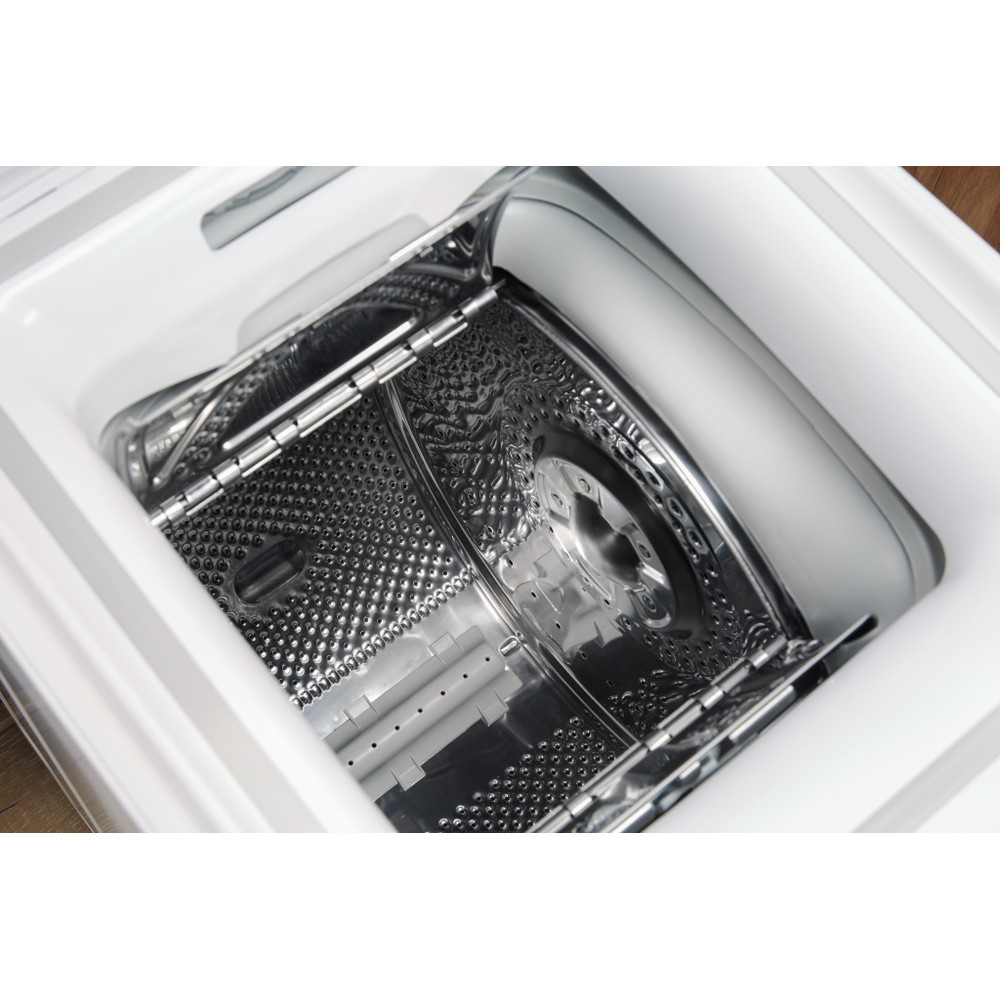 Indesit Пральна машина Соло BTW A61053 (EU) Білий Top loader A+++ Drum