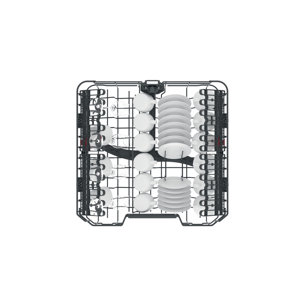 Whirlpool Maşină de spălat vase Încorporabil WBC 3C34 PF X Half-integrated D Rack