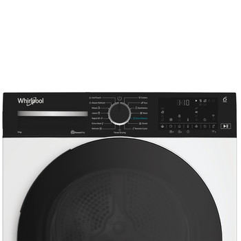 Whirlpool Szárító WP B9X WBS EE Fehér Control panel