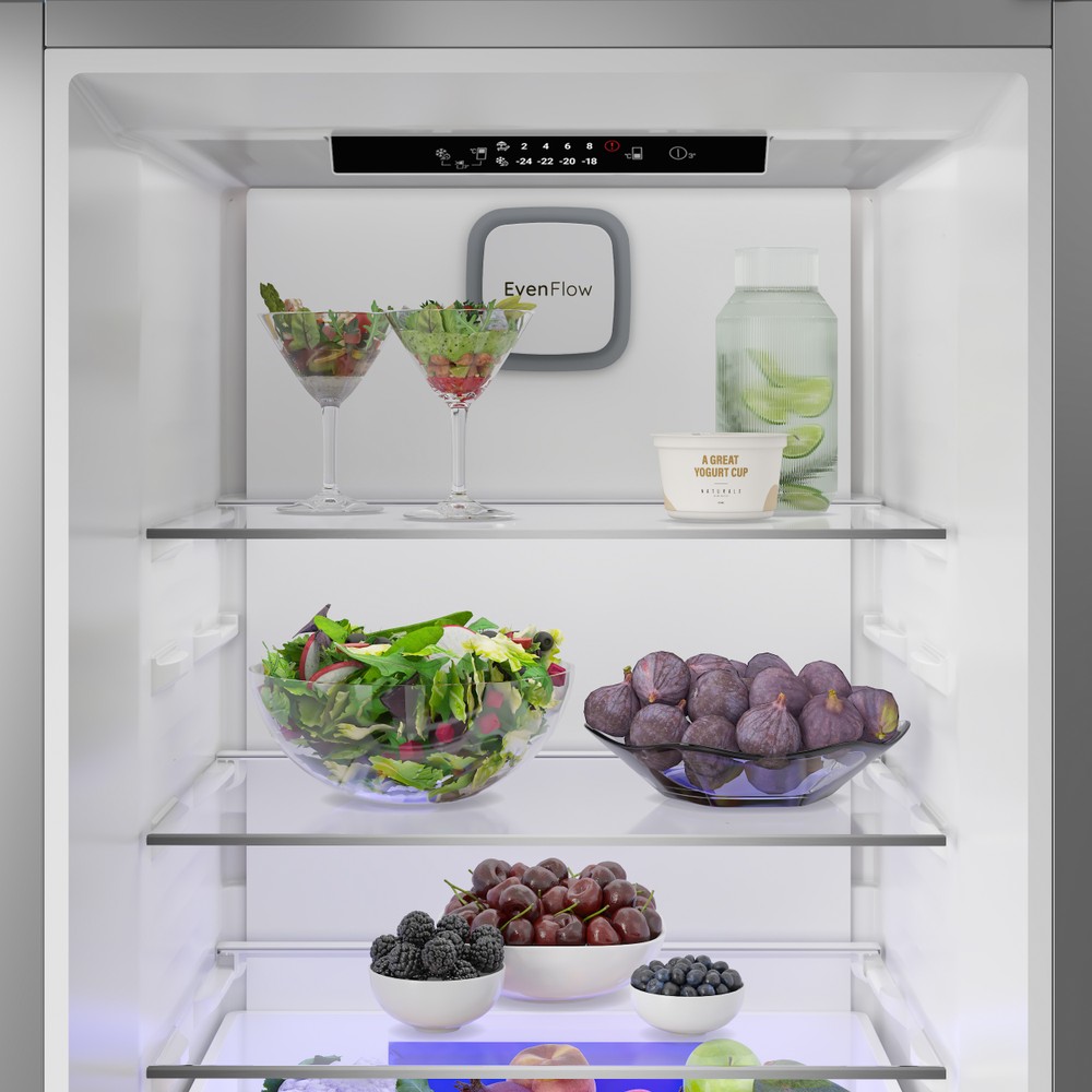Hotpoint Combinados Libre instalación HPK 25361 XP4E New Silver – ARC 1035 2 doors Lifestyle control panel