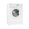 Indesit Lavadora Libre instalación EWD 61051 W SPT N Blanco Cargador frontal F Perspective
