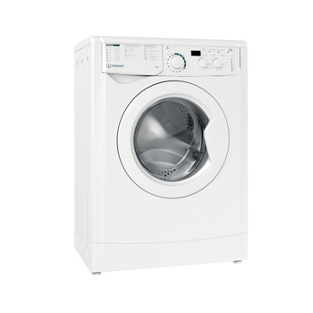 Indesit Lavadora Libre instalación EWD 61051 W SPT N Blanco Cargador frontal F Perspective