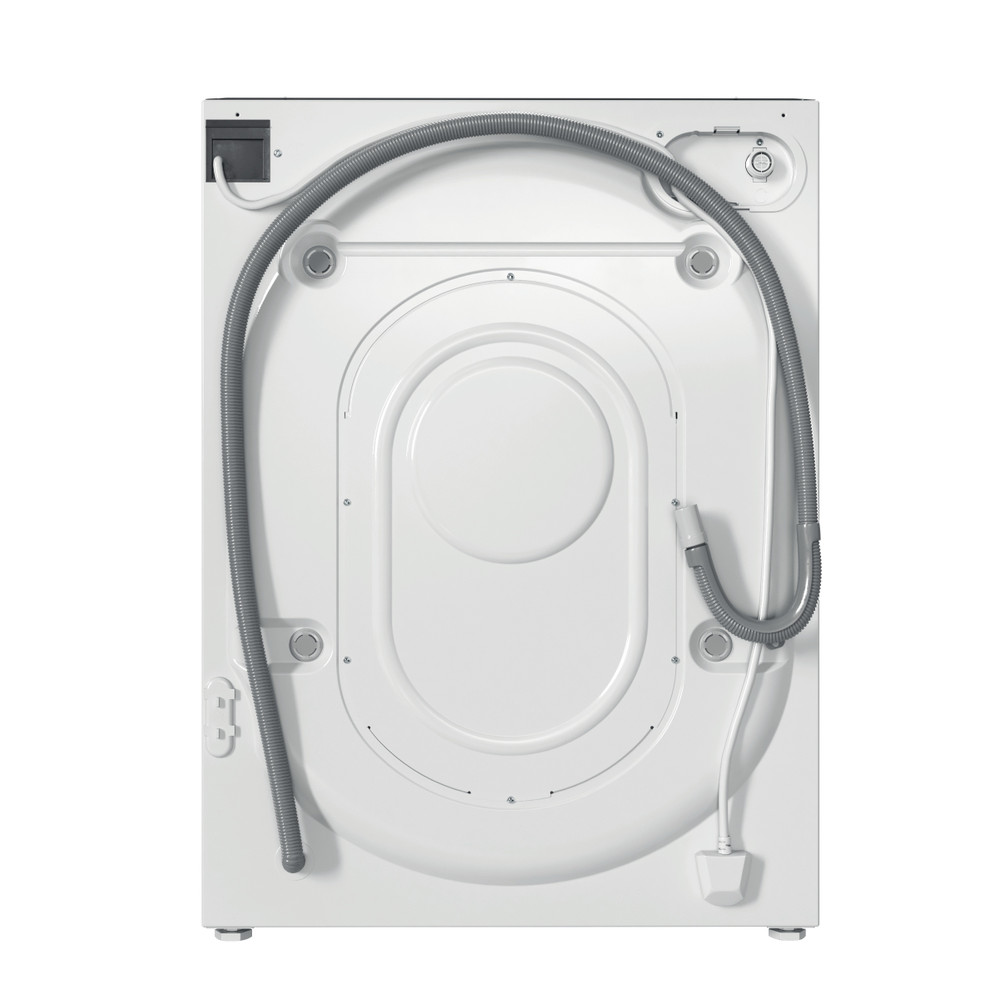 Hotpoint Washer dryer Built-in BI WDHG 75148 UK N White Front loader Back / Lateral