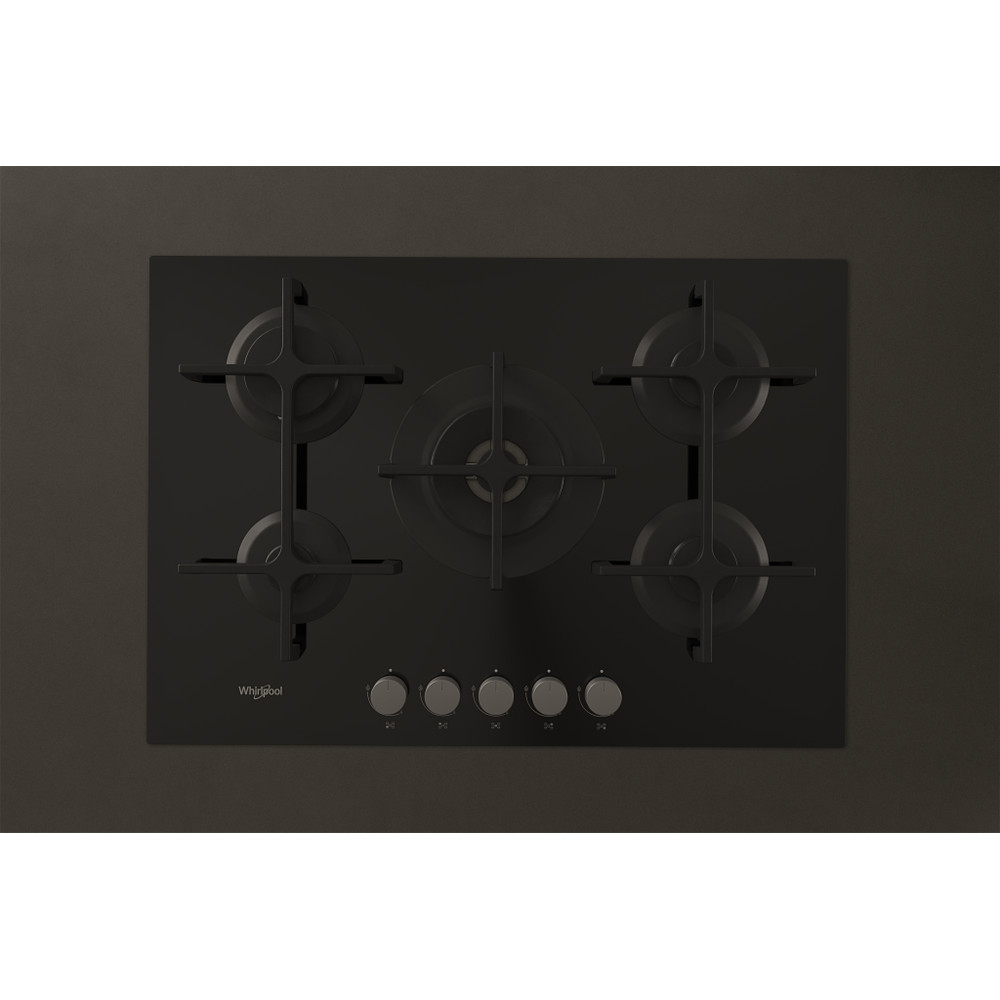 Whirlpool Encimera GOA 7523/NB Negro Gas Lifestyle frontal