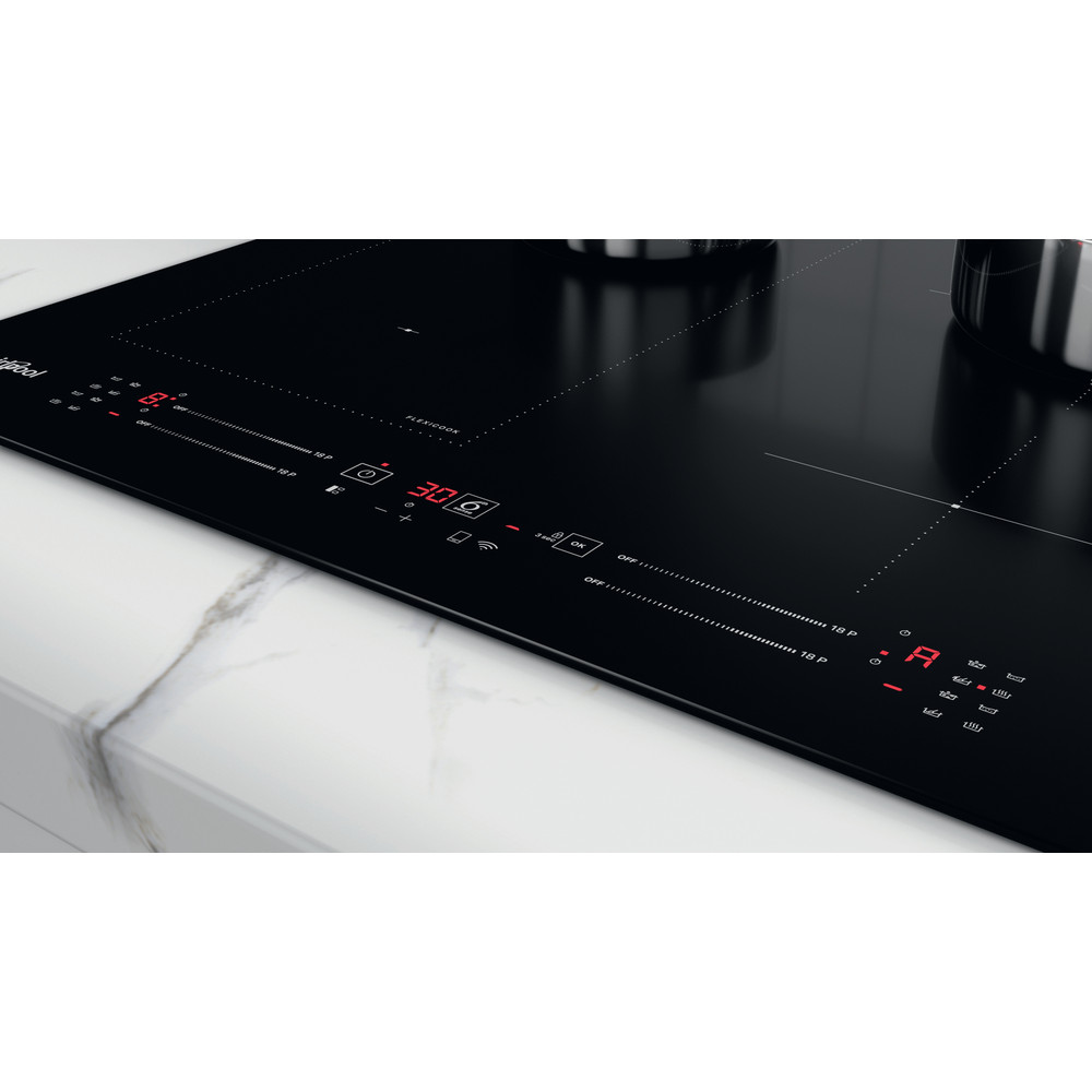 Whirlpool Főzőlap WL S2260 NE Fekete Induction vitroceramic Lifestyle control panel