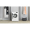 Whirlpool Washer dryer Samostojni FWDG 861483E WV EU N Bela Front loader Perspective