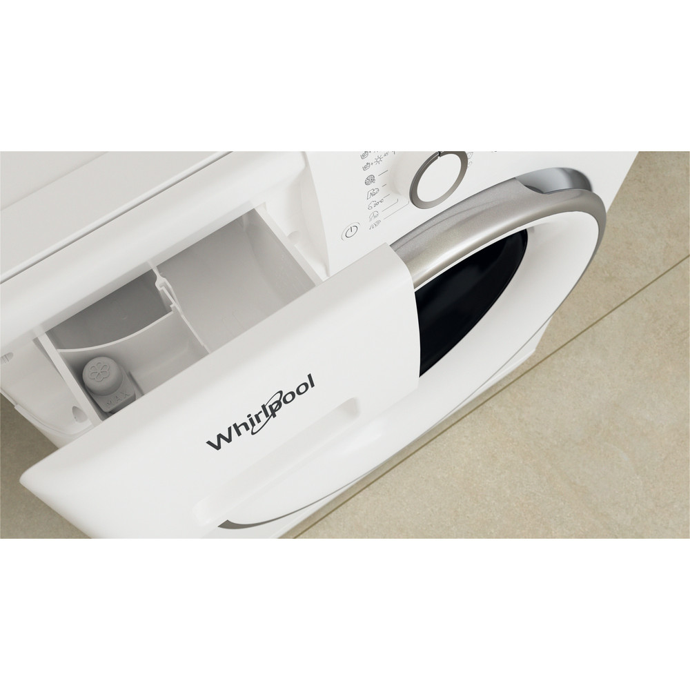 Whirlpool Lavadora secadora Libre instalación FWDD 1071682 WSV EU N Blanco Cargador frontal Drawer