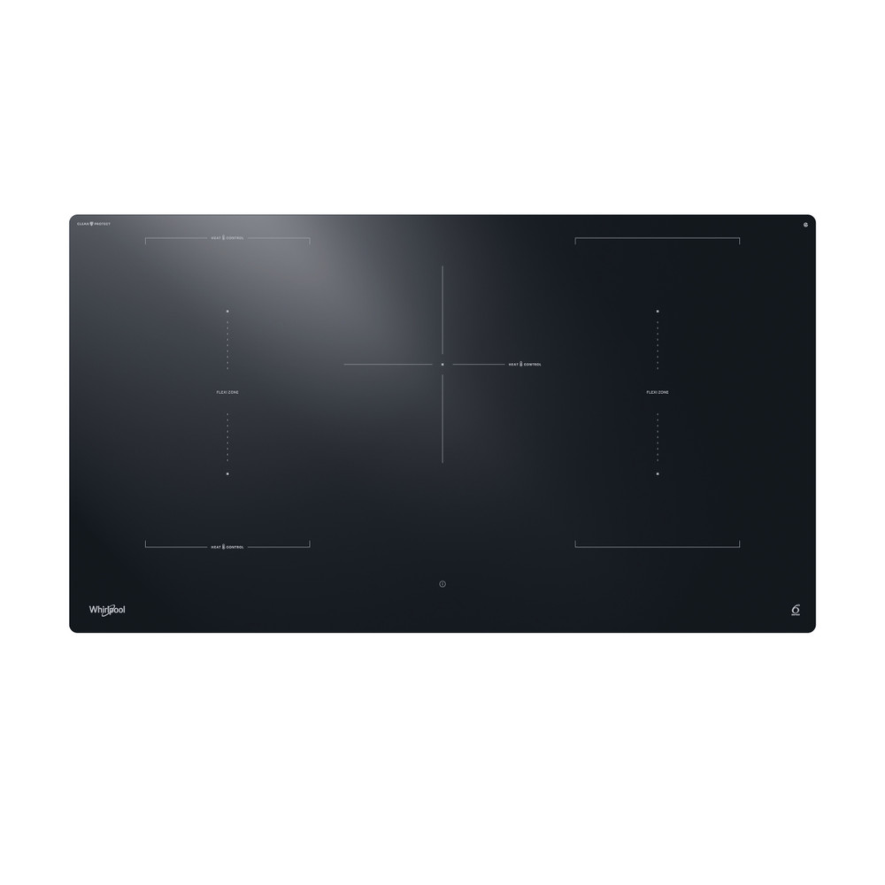 Whirlpool Placa WEX9024DCFF2 Preto Induction vitroceramic Frontal top down