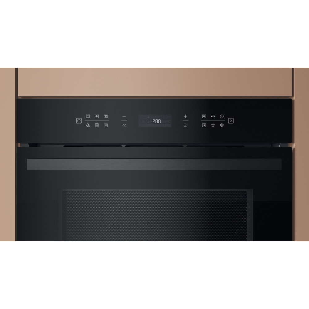Hotpoint Microwave Built-in HCW7O7HTSBUK Black Electronic 53 MW-Combi 950 Control panel