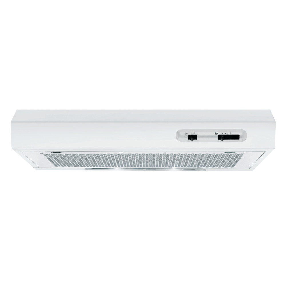 Indesit Απορροφητήρας Εντοιχιζόμενο ISLK 66F LS W Λευκό Ελεύθερο Μηχανική Frontal