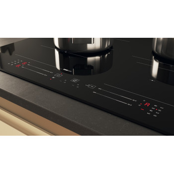 Whirlpool Főzőlap WF S4665 CPBF Fekete Induction vitroceramic Control panel