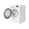 Indesit Perilica i sušilica Samostojeći BDE 861483X WS EU N Bijela Prednje punjenje Perspective open