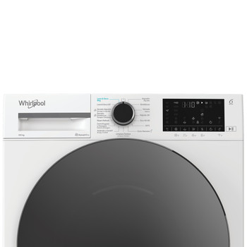 Whirlpool Lavadora secadora Libre instalación WAD 9636W SPT Blanco Cargador frontal Control panel