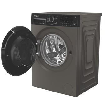 Whirlpool Mosógép Szabadonálló WPM 011G ADS EE Manhattan Grey Elöltöltős A Perspective open