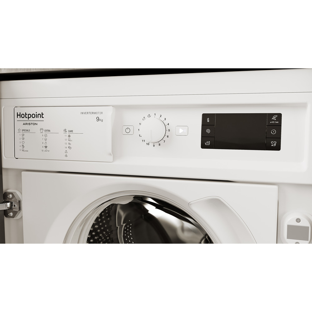 Hotpoint_Ariston Lavadora Incorporado BI WMHG 91484 EU Blanco Cargador frontal C Control panel