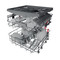Whirlpool Dishwasher Built-in WIC 3C33 PFE UK Full-integrated D Frontal