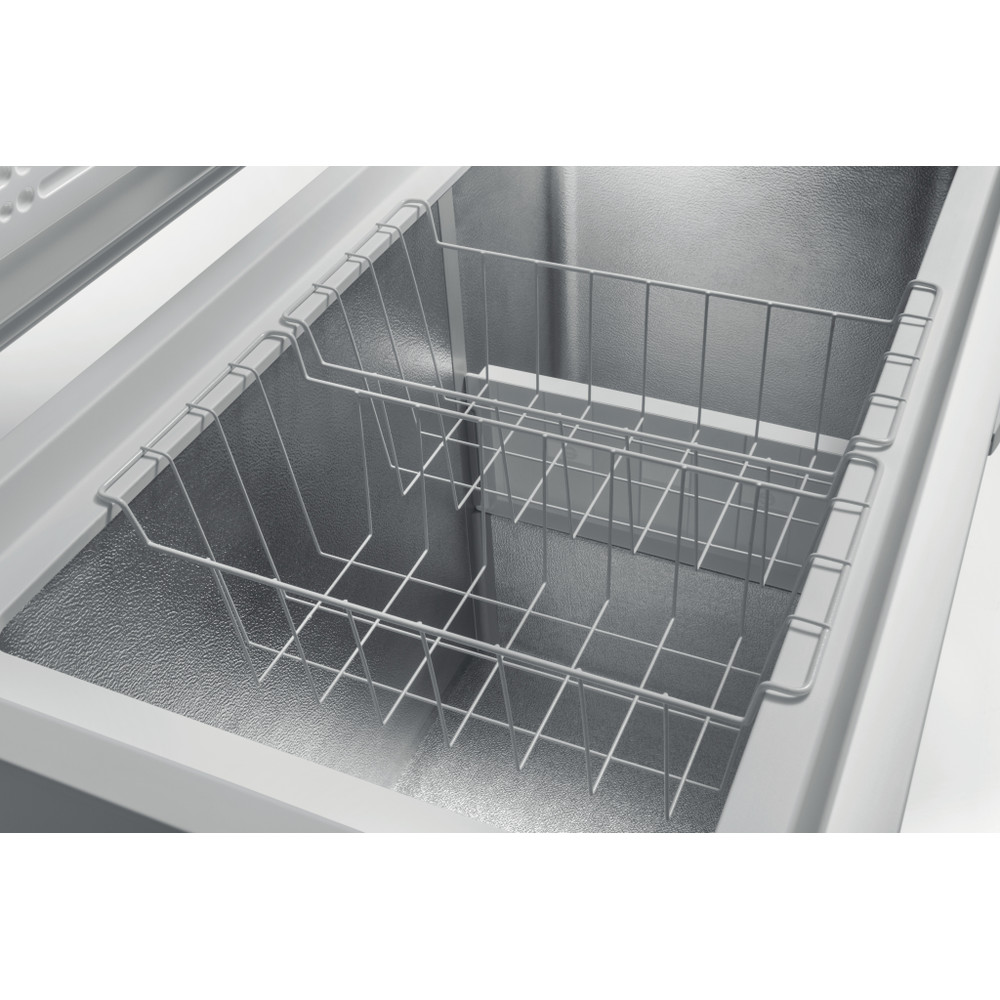 Indesit Морозильная камера Отдельно стоящий OS 1A 400 H 1 Белый Drawer