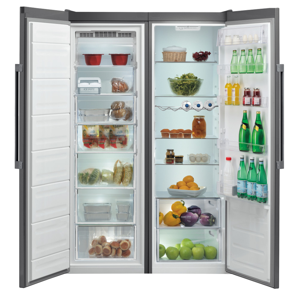 Ariston Refrigerator Free-standing SA8 A2D XRF SA Optic Inox Frontal open