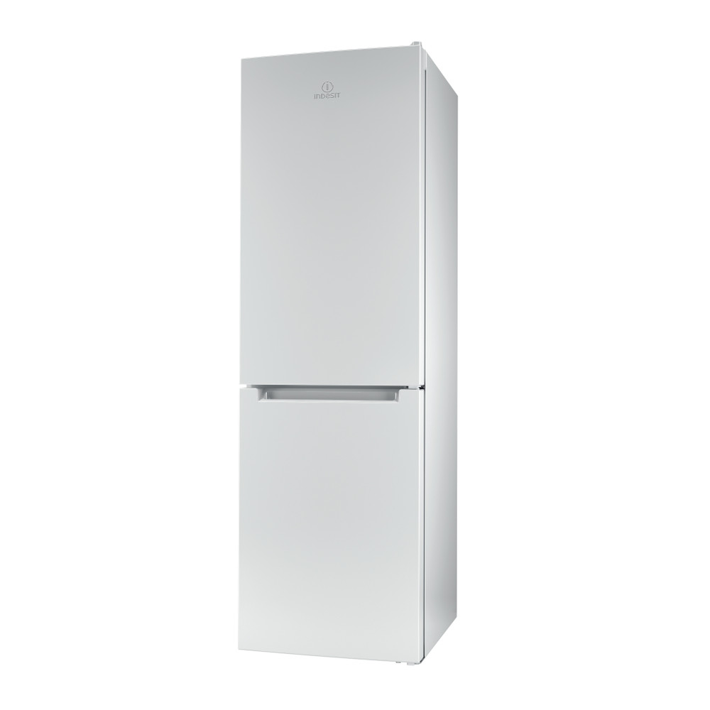 Indesit Kombinerat kylskåp/frys Fristående LI8 S1E W Global white 2 doors Perspective