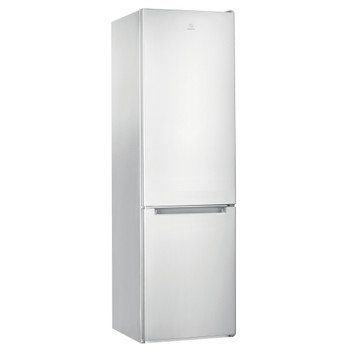 Indesit Combinación de frigorífico / congelador Libre instalación LI9 S2E W Blanco global 2 doors Perspective