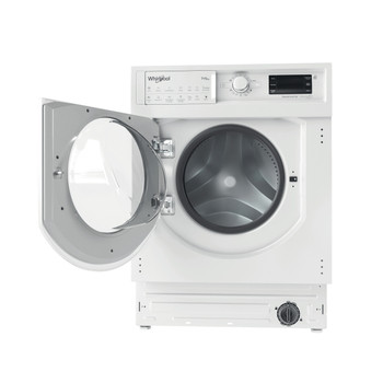 Whirlpool Mosó-szárító Beépíthető BI WDWG 751482 EU N Fehér Elöltöltős Frontal open