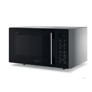 Whirlpool Mikrovalna pećnica Samostojeći MWP 253 SB Srebrno-crna Elektronička 25 Mikrovalovi + funkcija roštilja 900 Perspective