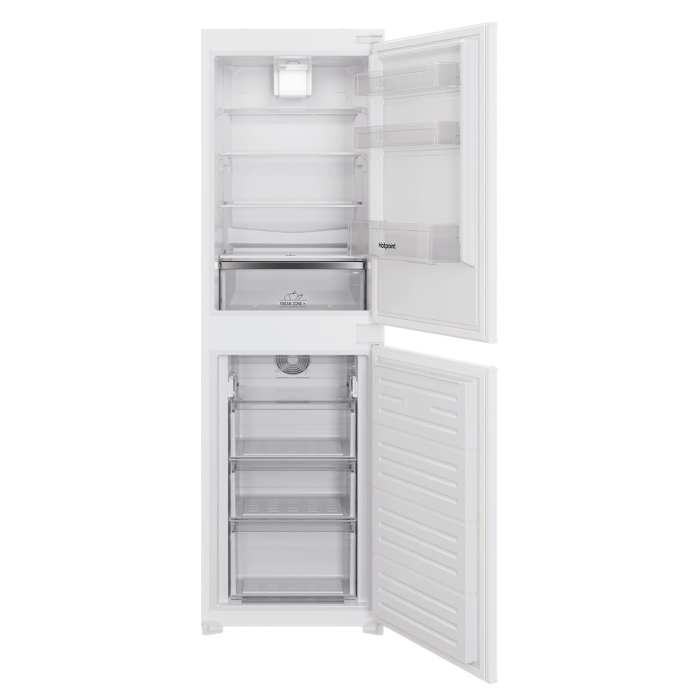 Hotpoint Fridge-Freezer Combination Built-in HBC18 5050 F2 White 2 doors Frontal open
