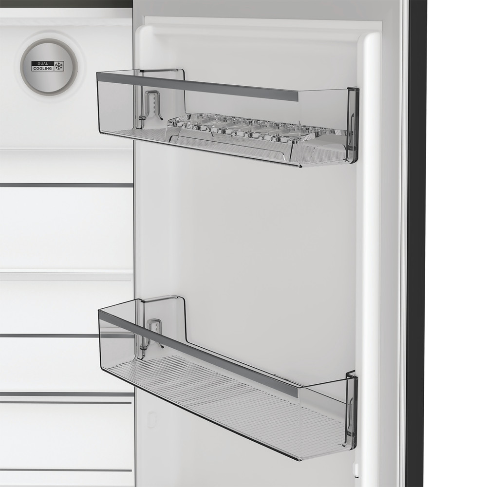 Bauknecht Side-by-Side Apparecchio a posa libera BKFC8000 ARC 764 Manhattan Gray Drawer
