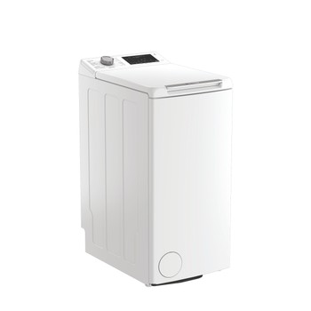 Whirlpool Práčka Voľne stojace TW6522DWFCCS Biela Zhora plnená B Perspective