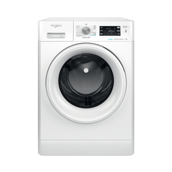 Whirlpool Lavadora Libre instalación FFB 8258 WV SP Blanco Cargador frontal B Frontal