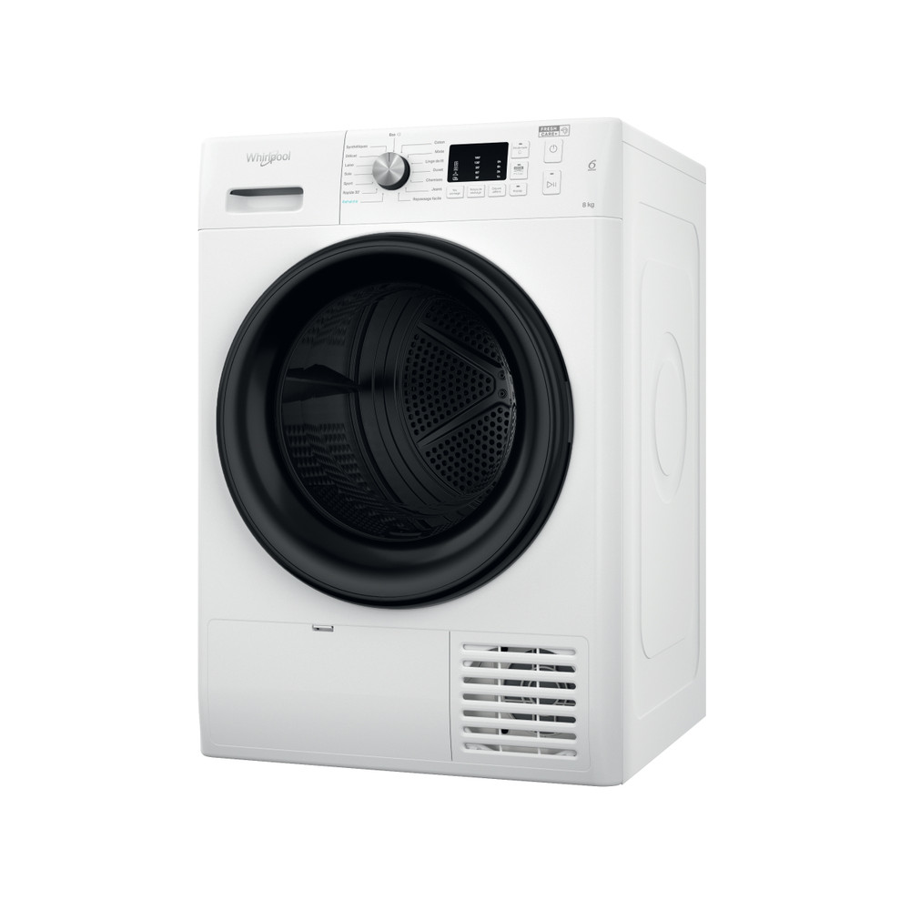 Whirlpool Sèche-linge FFT CM10 8BB NA Blanc Perspective