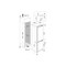 Whirlpool Комбиниран хладилник с камера Вграден WHK2 5294 B6E1 Zinc Metal 2 врати Frontal open