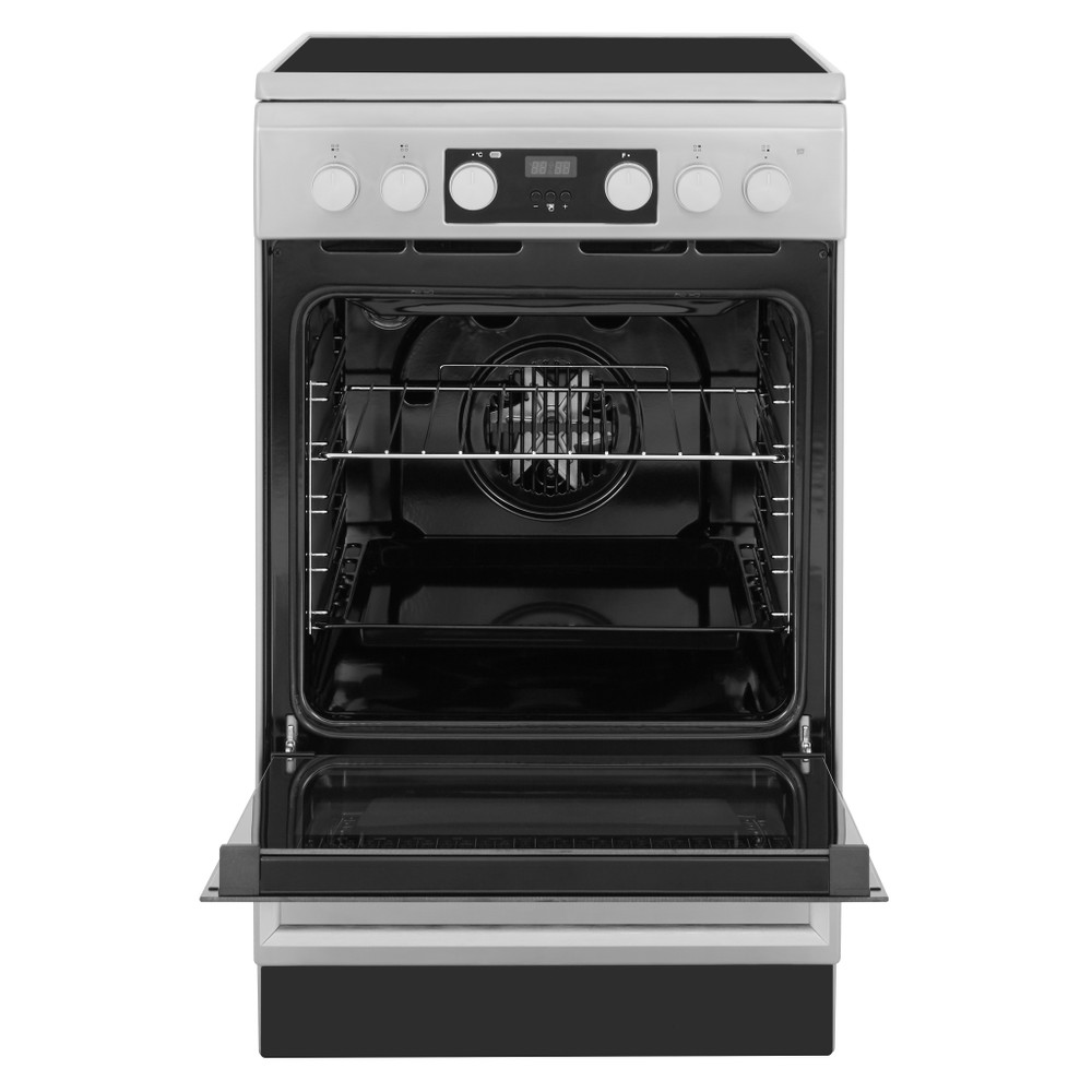 Whirlpool Tűzhely WS5V8CCX/E Inox Elektromos Frontal open