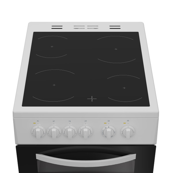 Indesit Double Cooker ITE5VMW White A Vitroceramic Heating element