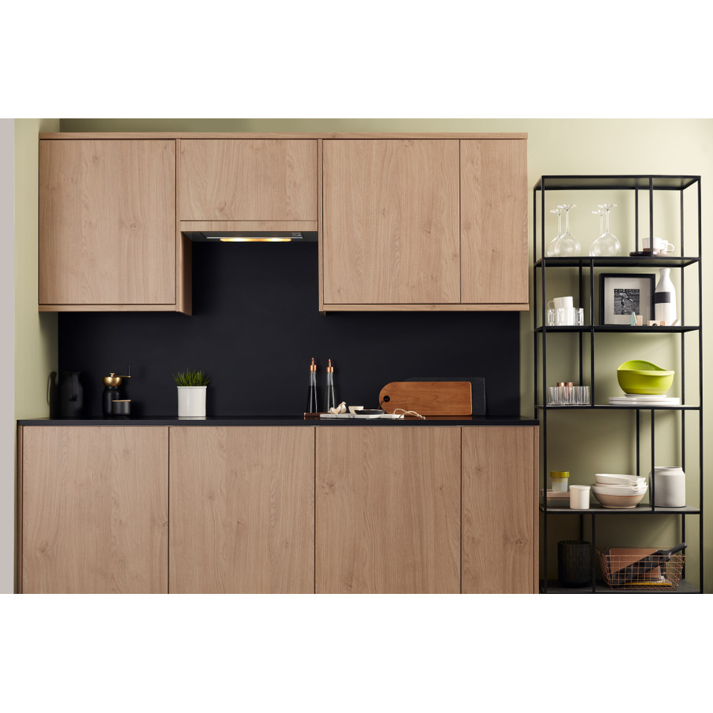 Bauknecht Hotte Encastrable DBAH 65 LM X Grey Encastrable Mécanique Lifestyle frontal